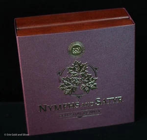2023 Nymphs & Satyr Celestial Beauty 5 oz Silver Coin OGP BOX ONLY - Picture 1 of 6