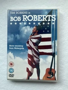 Bob Roberts DVD, (1992), Tim Robbins, Satire, Comedy, Drama, Region 2, RARE - Imagen 1 de 2