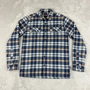 Patagonia Hemd Herren klein Flanell kariert Knopfleiste Outdoor Bio-Baumwolle gebraucht, in einwandfreiem Zustand - Bild 1 von 11