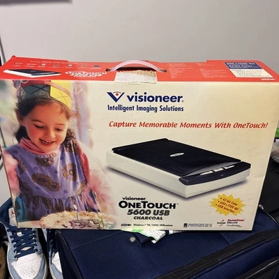Visioneer OneTouch 5600 USB Flatbed Scanner 600 x 1200 DPI 42-bit Color New - Image 1 of 4