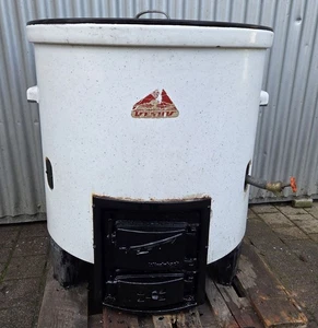 110 L Kessel Schlachtkessel Kochkessel Metzgerkessel Holzkessel Vesuv Ablaßhahn - Bild 1 von 8