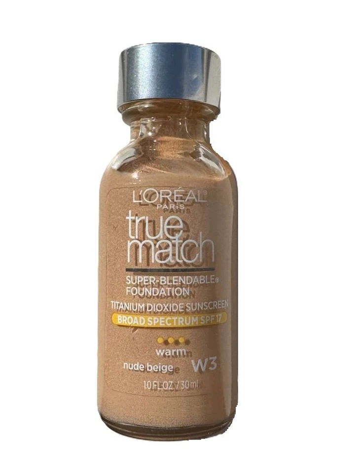 L'Oreal True Match Foundation, 1.0 Fl. Oz.  W1, W4, C4. Brand New, Sealed! - Image 1 of 1