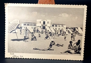 CARTOLINA JESOLO ALBERGO VIDI VENEZIA SPIAGGIA - Foto 1 di 2