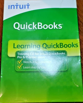 Intuit Learning QuickBooks for Windows 2012 Learning Training CD Software - Image 1 of 4