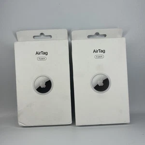 Apple AirTag - Blanc, lot de 8 NEUF SCELLÉ - Photo 1 sur 3