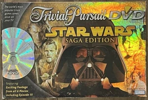 Neu versiegelt Star Wars Saga Edition Trivial Pursuit DVD 2005 Brettspiele Hasbro - Bild 1 von 1