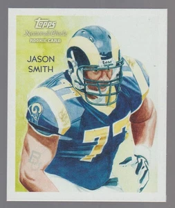 Mini paraguas trasero Jason Smith Rams 2009 Topps National Chicle #C31 SP RC/25 - Imagen 1 de 2