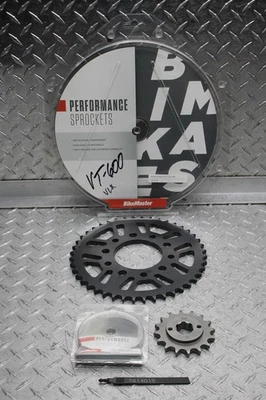 Honda Shadow VLX 600 VT600C 2000 Bikemaster piñones delanteros 16T/traseros 44T Foto 1 de 4