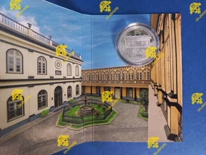 PERU 2015 ONE SOL SILVER COIN PROOF 450 YEARS OF CASA NACIONAL DE MONEDA - Picture 1 of 3