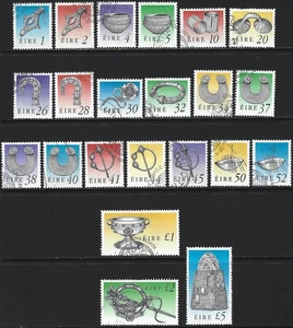 1990-97 Ireland Sg746/65 Irish Heritage and Treasures Definitive Issue Fine Used - Picture 1 of 2