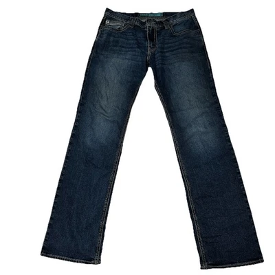 Rock & Roll Jeans Mens Revolver Straight Slim Straight Leg 36X36 - Image 1 of 4