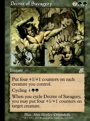 Scourge #115 Decree of Savagery - Image 1 of 2