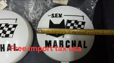 Marchal 702 709 722 902 909 S.E.V.  Fog Light Covers Vintage Retro  Original x2  - Image 1 of 4