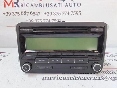 AUTORADIO PER VOLKSWAGEN Golf 6 Berlina 1K0035186AA (08>12) - Immagine 1 di 4