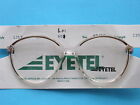 RETRO SLAG-Streak Acrylic EYETEL Italian Vintage Rx Eyeglass Frames NOS 1980's 