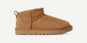 Stivali donna UGG Classic Ultra Mini 1116109 castagno autentici TAGLIA 10 - Foto 1 di 5