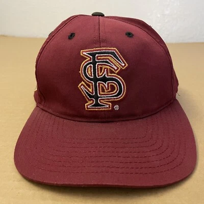 DE COLECCIÓN Florida State Seminoles Graffiti Sombrero Gorra Snapback Adulto Rojo FSU Hombres Foto 1 de 4