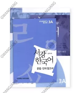 Sogang Korean 3A Student's Book New Series Guide Study Learn Kpop Famous Hot - Picture 1 of 3