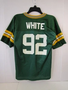 Vintage Logo Athletic Reggie White Green Bay Packers Jersey Size Youth L 14-16 - Picture 1 of 10