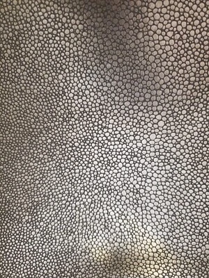 3Y 23" + Zarin Fabrics 36 Drops Vinyl Black Silver Upholstery Fabric - Image 1 of 4