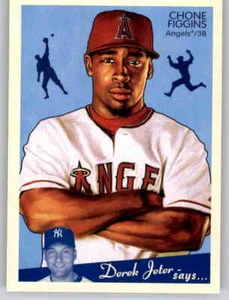 2008 Upper Deck Goudey Chone Figgins Base Card MLB PWE UD Angels #92 - Picture 1 of 2