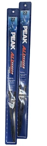 Peak Windshield Wipers 2 Pieces 22in ASV221 - Picture 1 of 10