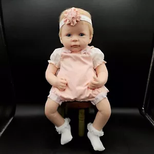 Muñeca bebé de silicona Ashton Drake Linda Murray TrueTouch Ava - Imagen 1 de 20