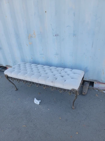 iron bench in the hallway Cover