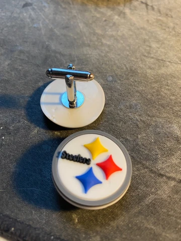 Pittsburgh Steelers cufflinks Cover