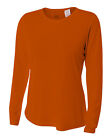 A4 Ladies' Long Sleeve Cooling Performance Crew Shirt. NW3002