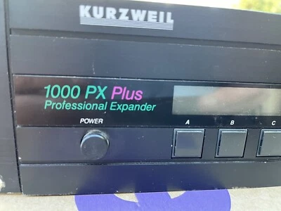 Kurzweil 1000 PX PLUS Rack mounted Expander w/Manuals & FREE SHIPPING - Image 1 of 4