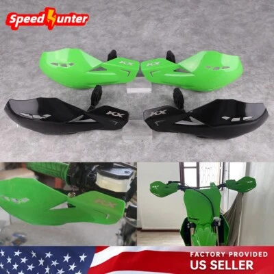 Handlebar Handguards For KAWASAKI KX65 KX85 KX100 KX112 KX125 KX250 KX450 KX500 - Image 1 of 4