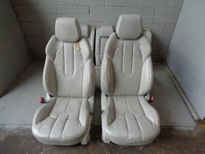Range Rover Evoque Seats Set of Electric White Leather L538 2011 to 2015 L02015 - Picture 1 of 12