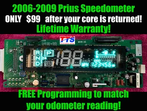 Prius Combination Meter Speedometer Instrument Cluster 2006 2007 2008 2009 - Picture 1 of 1