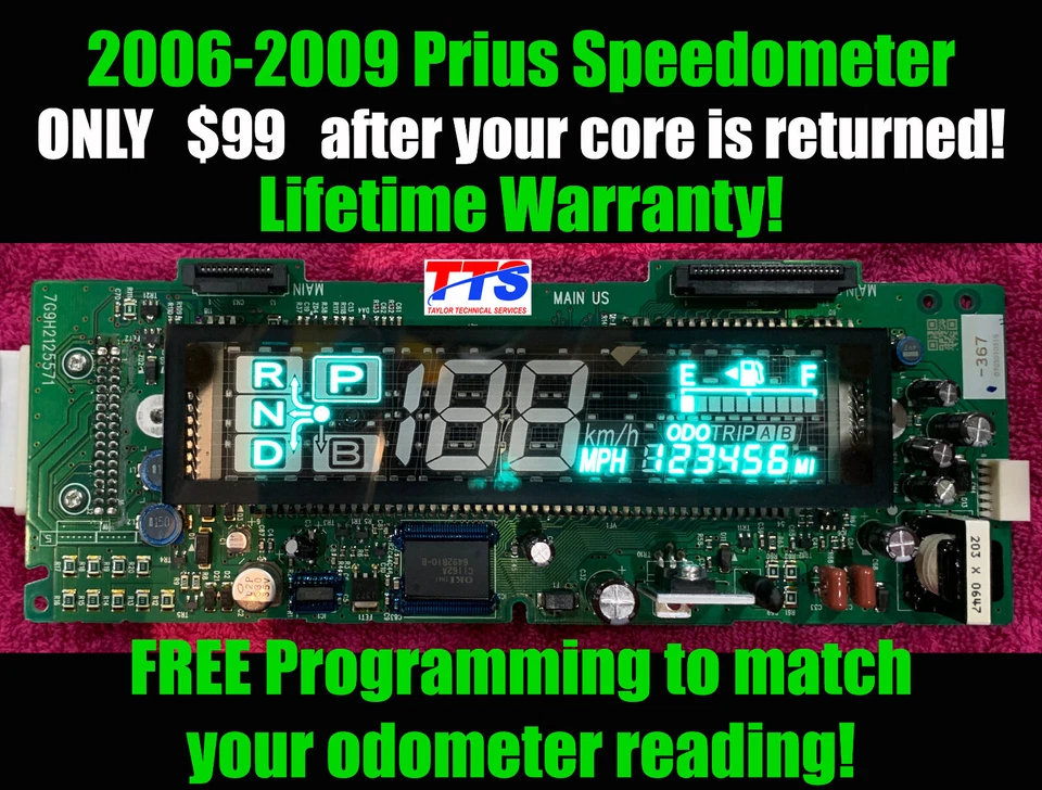 Cuadro de instrumentos velocímetro medidor combinado Prius 2006 2007 2008 2009 Foto 1 de 1