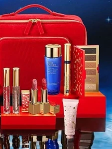 9pc ESTEE LAUDER Makeup Lipstick Lip Gloss Palette Hand cream set 520 420 NEW - Picture 1 of 7