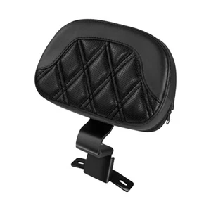 2023 Road Glide FLTRX Front Rider Driver Mid Backrest Pad For Harley Black New - Imagen 1 de 8