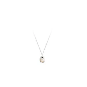 925 Sterling Silber Perle Geometrisch Halskette Nische Licht Luxus Schlüsselbein Kette - Bild 1 von 9