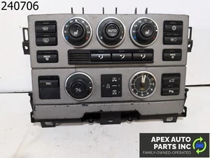 OEM 2003 Range Rover 4.4L DASH HEATER AC CLIMATE CONTROL SWITCH PANEL CLOCK PARK - Picture 1 of 8