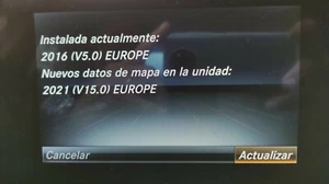 Mercedes Benz navigation update Comand NTG 5.2 Karten-Update und Code Act Mapas - Imagen 1 de 1