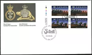 Canada #1250a ULpb ""CANADIAN INFANTRY" Brand New 1989 Rare Block Issue - Picture 1 of 2