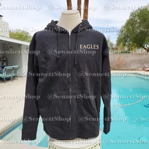 Eagles Black Zip Up Hoodie "Fifty Years" 50th Anniversary Tour - Size L - Picture 1 of 6