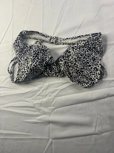 Athleta Bra Womens Size 38 B/C T-Shirt Animal Print Multicolor Adjustable Strap - Picture 1 of 6