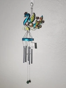 NEW Metal Wind Chime Noise Maker Garden Patio Outdoor Yard Decor Bird - Picture 1 of 2