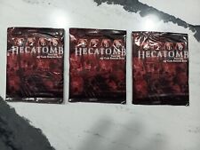 (3) Hecatomb Base Set Sealed Booster Packs TCG CCG 2005 WOC FREE SHIPPING! T306
