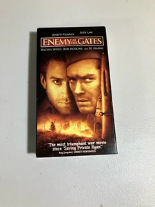 Enemy At The Gates VHS Tape - Jude Law - Tested - Picture 1 of 5