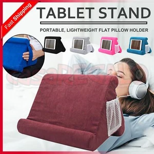 Tablet Pillow Stands For iPad Book Reader Holder Rest Laps Reading Cushion AU - Picture 1 of 13