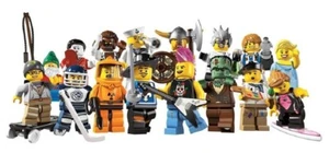 LEGO MINIFIGURES 8804 SERIES 4 - COMPLETE SET OF 16 FACTORY SEALED PACKETS - Picture 1 of 3