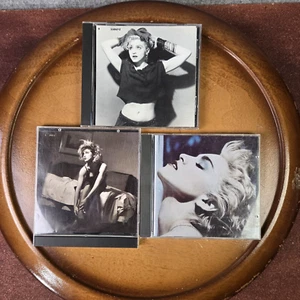 Madonna Lot 3 CD: Madonna 1983, Like A Virgin 1984, True Blue 1986 VTG 1980's - Picture 1 of 15