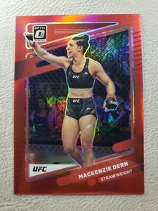 2022 Panini Donruss Optic UFC MacKenzie Dern Red Prizm 27/199 #21